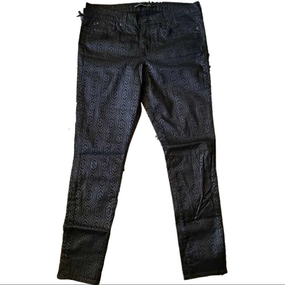 Big Star 1974 boho geometric tribal skinny pants